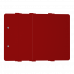 4-Fold ISO Clipboard - Red